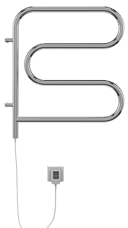 Электро 25 F-обр 600х600 поворотный Полотенцесушитель TERMINUS Новочеркасск - фото 2