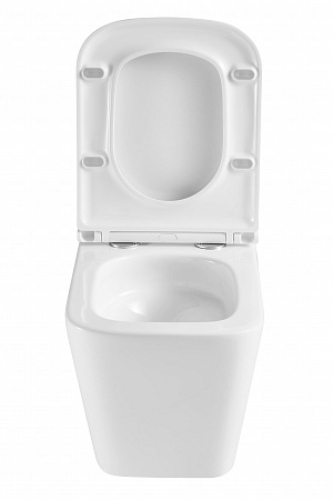 Подвесной унитаз безободковый Terminus Ватикан Monolit 490х340 белый Новочеркасск - фото 7